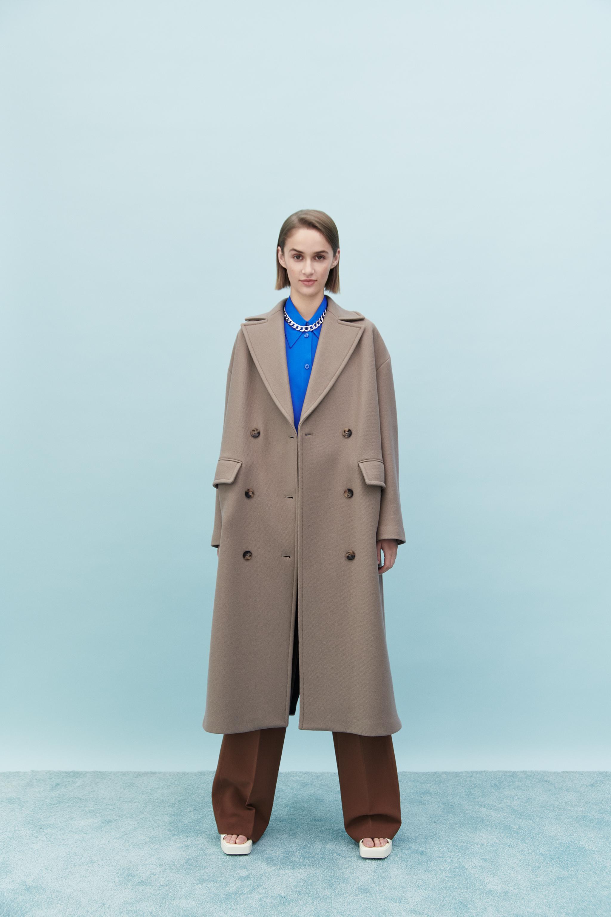 ZARA Most Elegant Premium shops Edition Coat